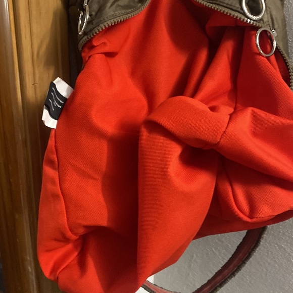 LaCoste button-up💯% cotton🐊pocket sz42+Hobo Bag  & keychain - Picture 16 of 17